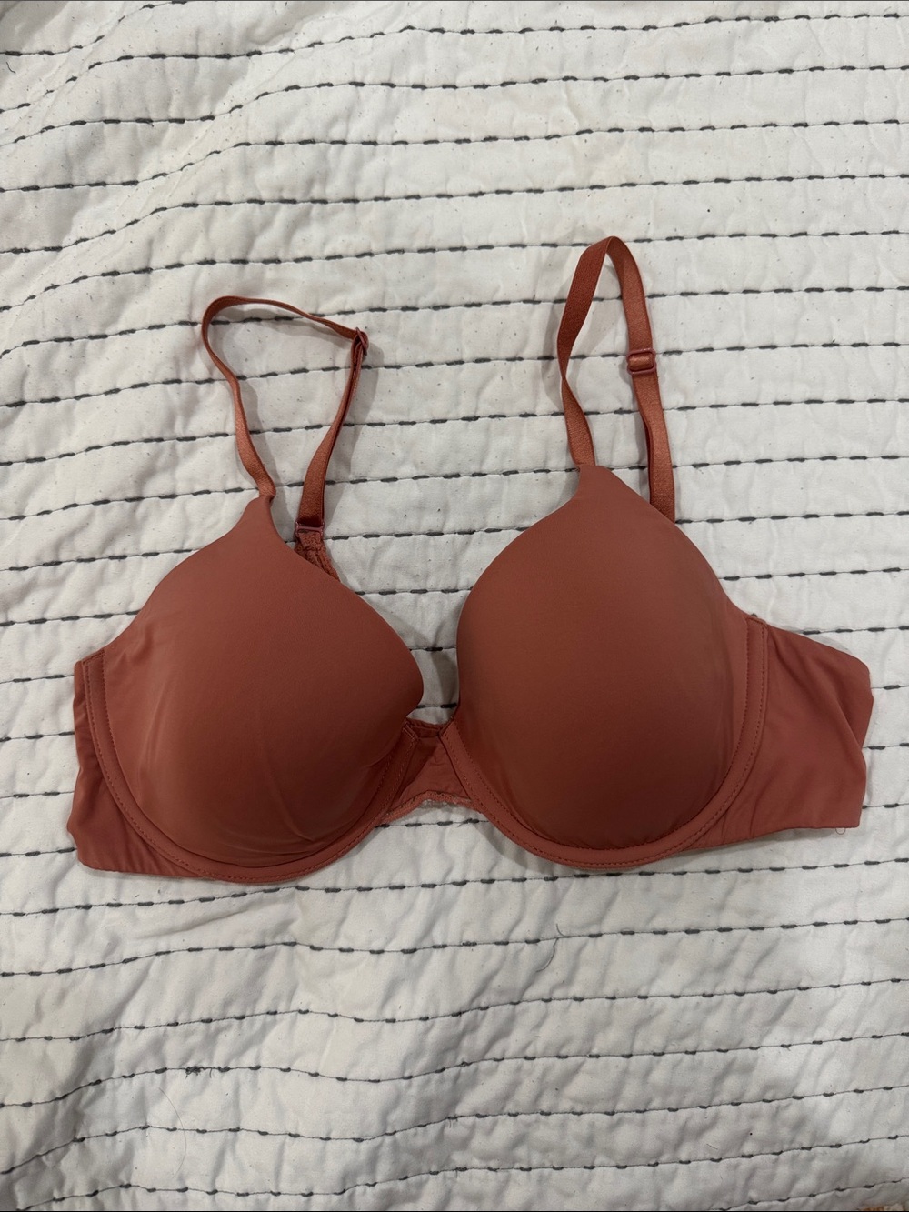 Victoria's Secret Rust/Terracotta T-Shirt Bra
